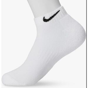 Nike DRI-FIT Everyday Plus Cushion Low-Cut Socks 5 Pairs Pack White Black Medium